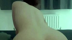 Amateur Slut Uses Dildo for Solo Masturbation