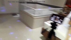 Redhead Newbie In Motel! Watch Her Moan Loudly!