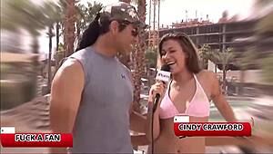 i'm cindy crawford and i meet my match taking his monster cock deep inside me, it feels so good