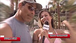 i'm cindy crawford and i meet my match taking his monster cock deep inside me, it feels so good