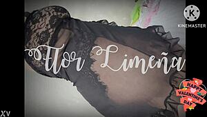 Peruvian Girl Shows Off Big Ass In Panties