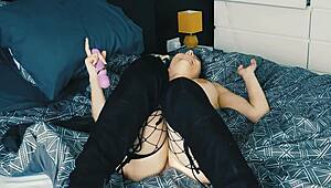 Hot busty cop catches that panty thief red-handed