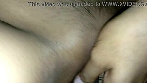 Amateur sub bound and analized in tight pussy assylum session.