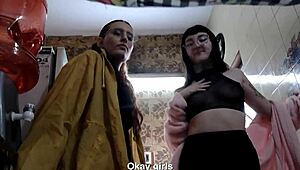 beautiful girls give hard sex to the plumber to pay for his service ft mei pang & john lemon