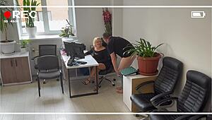 office slut gets fucked hard while husband is home