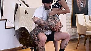 omg, this 18-year-old brazilian babe fucked on the piano with lua stonnem! 😍