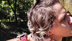 minha enteada ficou me provocando no meio do mato e acabei fodendo o cuzinho da gostosa vagninho e dutrasuraaa