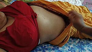 An Indian housewife is seduced by her lover in a wonderful encounter