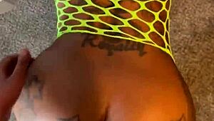 Ebony Stripper Dances, Strips, And Gets Fucked By Big Black Cock