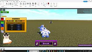 Whorblox makes her first try in the game, but it's pretty glitchy and fun