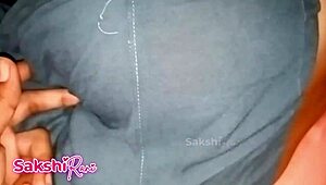 Indian dever convinces bhabi with fingering her creamy pussy