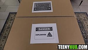 I give my sneaky stepdaughter the rough discipline she craves, featuring Mia River and Quinton James.