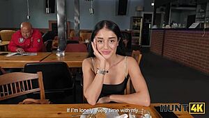 Hunt4k Russian Petite Babe Ara Mix Rough Toilet Sex And Deepthroat