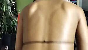 marido nao aguentou e colocou a esposa peluda pra sentar