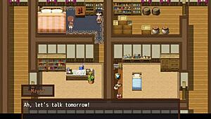 In this NTR hentai RPG, boy hero Ken gets cuckolded by grandpa in haunted house ep4 😈