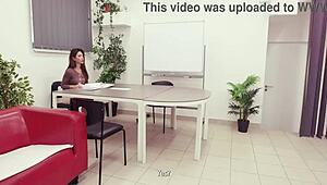 a school story with little chloe in 5on1 bbc rough sex