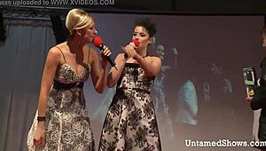 金发性感炸弹舞台妖娆热舞