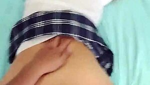 Estudiante Rica Cogida En Uniforme