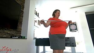 Look at these huge bouncing natural tits