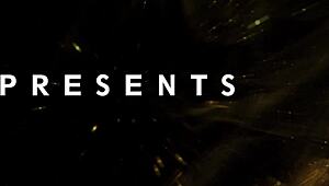 Blonde Femdom Brittany Andrews Dildo Fucks in Leather Lingerie