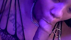 ebony facial cumshot on pretty young couple