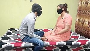 Is Pakistani bhabhi getting fucked hard on bed?