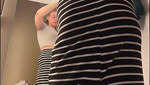 want to see tight pussy fingered in public changing room?