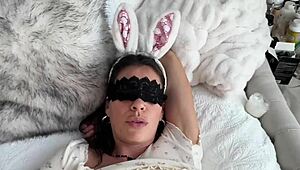 Cute Bunny Girl Sucks Cock And Begs To Get Fucked
