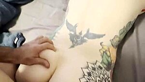 Petite Teen Fucked Hard by Muscular Man's Huge Cock!