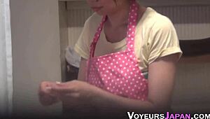 asian teen 18+ toying muff on hidden cam 😳