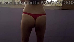 I Thinks The Red Panty Girl Is So Fines, She's Amazings