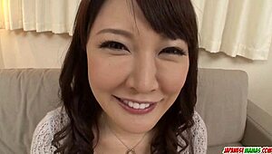 Hinata Komine Gets Stiff Toys in Her Mature Pussy and Ass - More at Japanesemamas Com