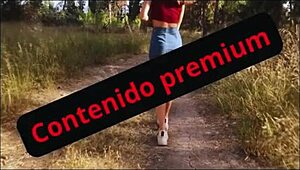 wow, my hubby's best friend fucks me so good in the park!