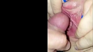 teasing that pussy with fingers