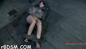 does this beauty's cum-hole get pleasured in the cage?