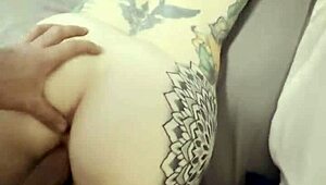 Petite Teen Fucked Hard by Muscular Man's Huge Cock!