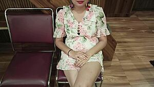 Why Is The Hot Girl Nude With Her Office Friend While Playing Stone Paper?