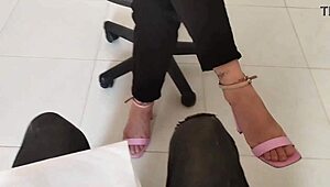 Young Students Fuck During Homework