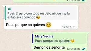 Intriguing online chat with a mature latina amateur in mexican web session