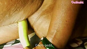 Desibhabhi fucks brinjal deeply