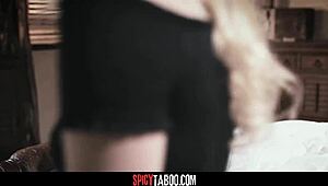 hot teen stepsis helps geek stepbro lose virginity?