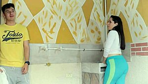 I didn't expect my roommate to fuck me so intensely - andrea rios