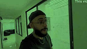 bbw latina slut's delicious blowjob goodbye