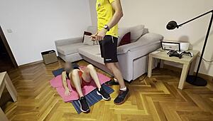 Attractive Latina Fucks Her Personal Trainer With Intense Emotions