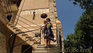 have you tried a hot outdoor lesbian massage with shaved pussies