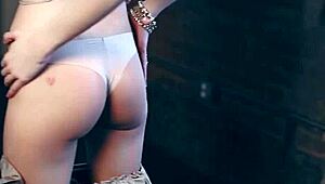 Beautiful BIG TITS MILF Morgan Hovanek POSING in SEXY LINGERIE and SHOWING her PERFECT BODY