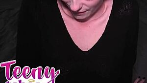 Neighbor's daughter Kitty Lockout leads to hot fuck