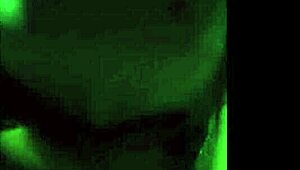 A beautiful curvy woman with big natural tits shows her boobs in public while walking outdoors