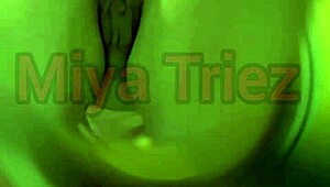 miya triez asks, 'want to see my pov strip tease as a teasing housewife with big natural tits?'