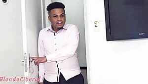 eu como esposinha puta fodi com negro dotado que gozou na minha boca